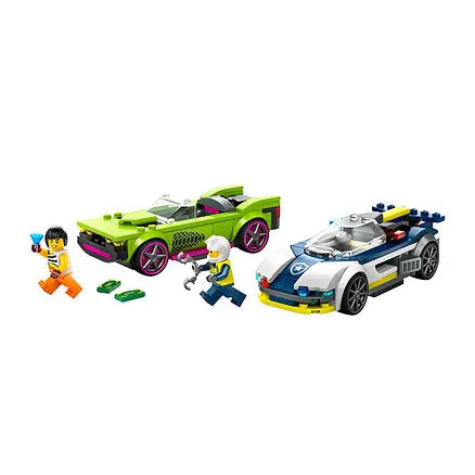 ليجو 60415 سيتي مدينة مطاردة سيارة الشرطة مكعبات التركيب LEGO