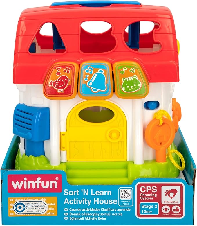 وين فن لعبة منزل النشاطات المسلية مواليد تفاعلي WinFun