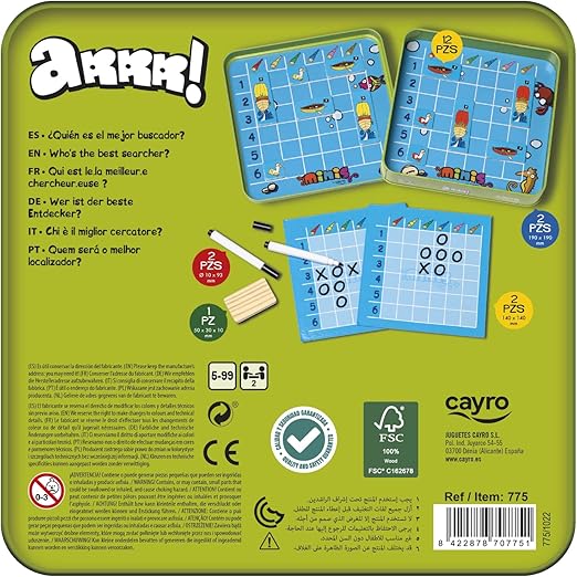 كايرو لعبة معارك البحر المغناطيسية العاب لوحية Cayro