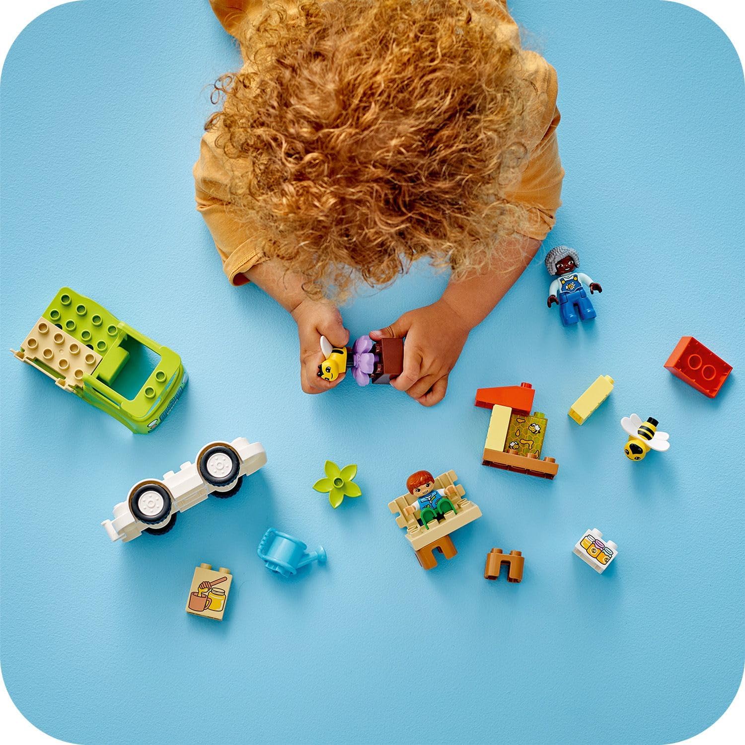 ليجو 10419 دبلو العناية بالنحل وخلايا النحل مكعبات التركيب LEGO