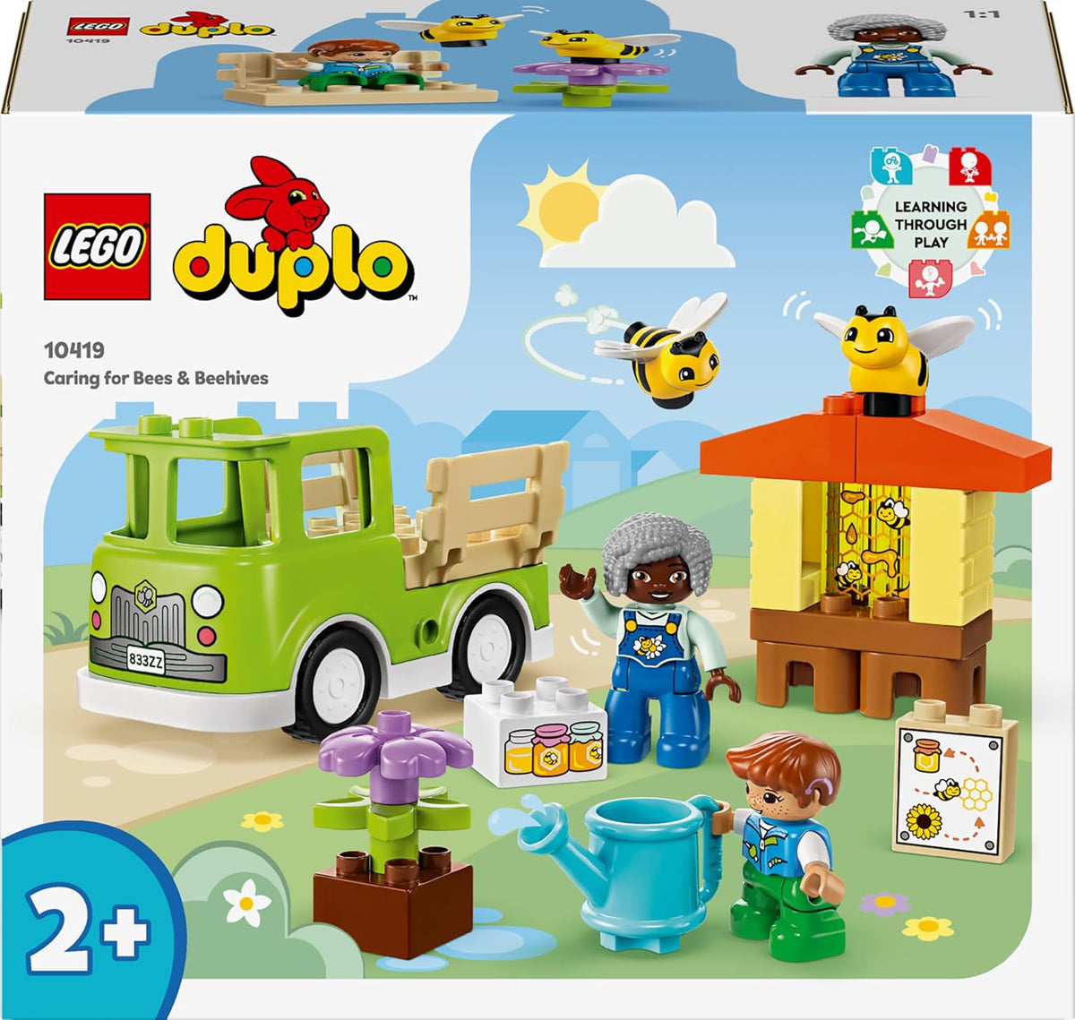 ليجو 10419 دبلو العناية بالنحل وخلايا النحل مكعبات التركيب LEGO