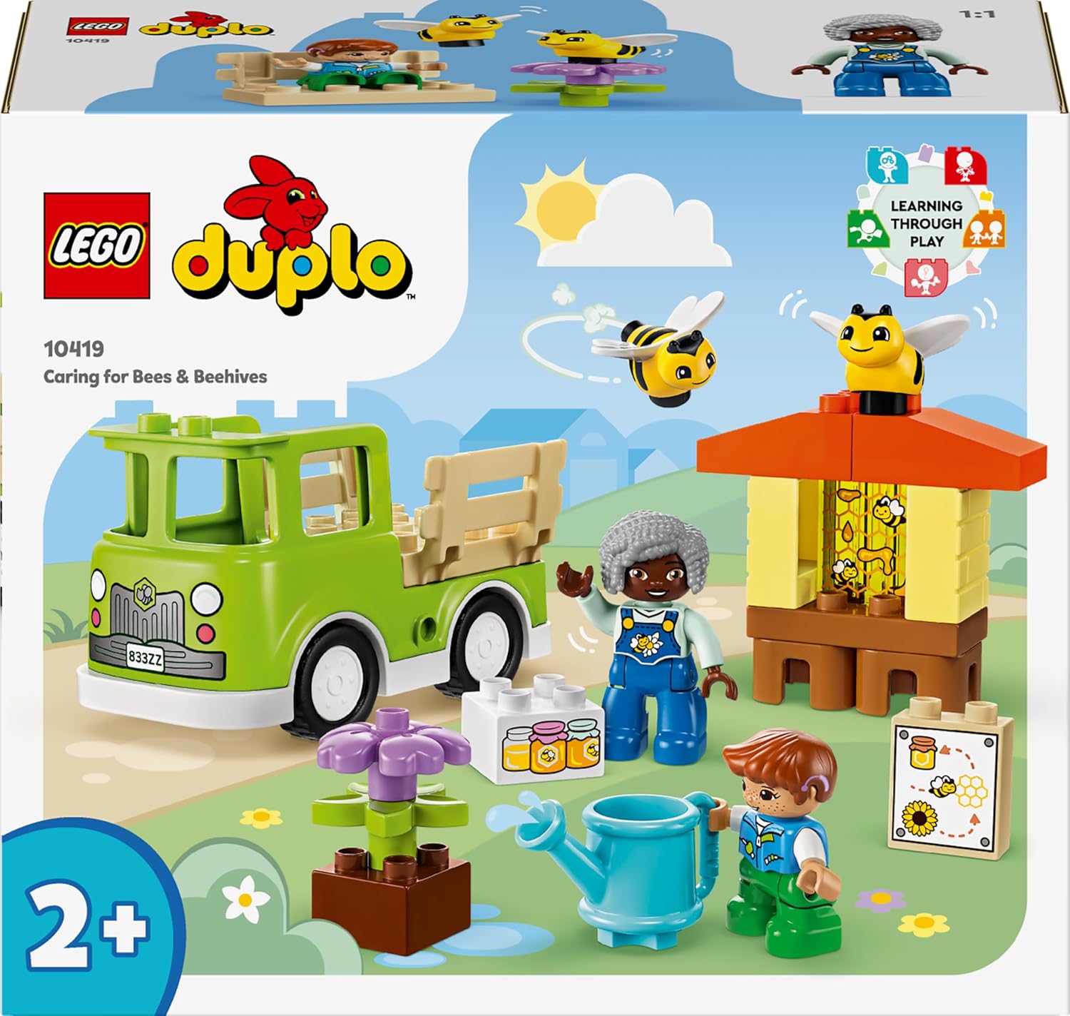 ليجو 10419 دبلو العناية بالنحل وخلايا النحل مكعبات التركيب LEGO