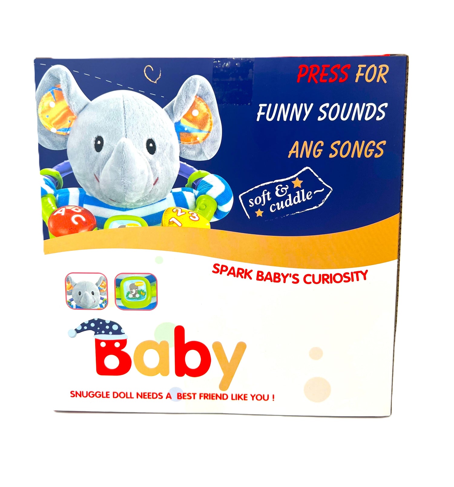 بيبي سانكي الدب مع أصوات مواليد تفاعلي Baby Sunki