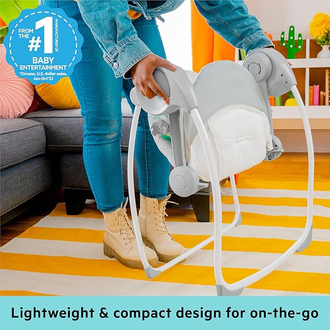 برايت ستارتس أرجوحة محمولة كرسي مواليد Bright Starts