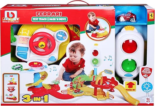 بي بي جونيور داش ان درايف سيتي مركبات مع مسار BB Junior