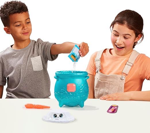 ماجيك ميكسيز مرجل مفاجأة جوهرة سحر الأرض الالعاب القطنية Magic Mixies