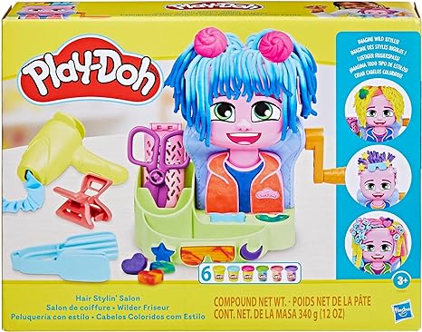 بلاي دوه لعبة صالون تصفيف الشعر الصلصال والمعجون Play-Doh