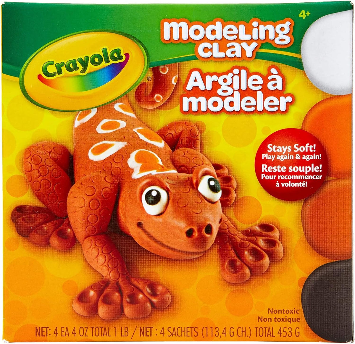كرايولا صلصال تشكيل 4 قطع اشكال متنوعة الصلصال والمعجون Crayola