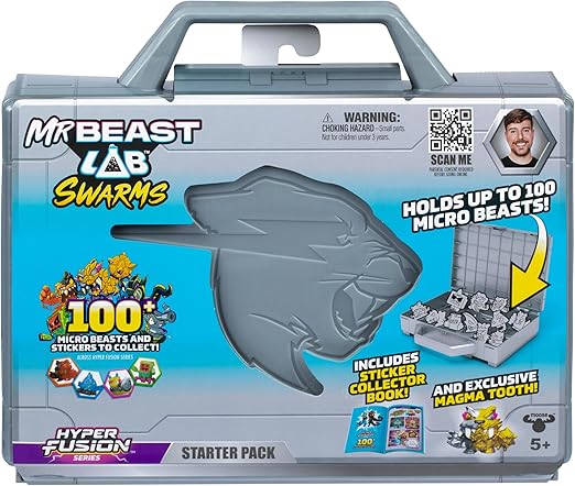 مستر بيست لاب لعبة اسراب المختبر مجسمات الحيوانات MrBeast Lab