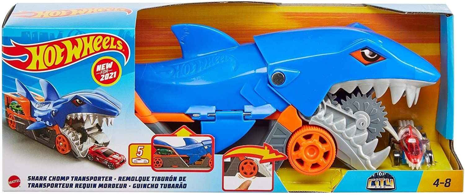 هوت ويلز شاحنة النقل القرش المركبات المتنوعه HotWheels