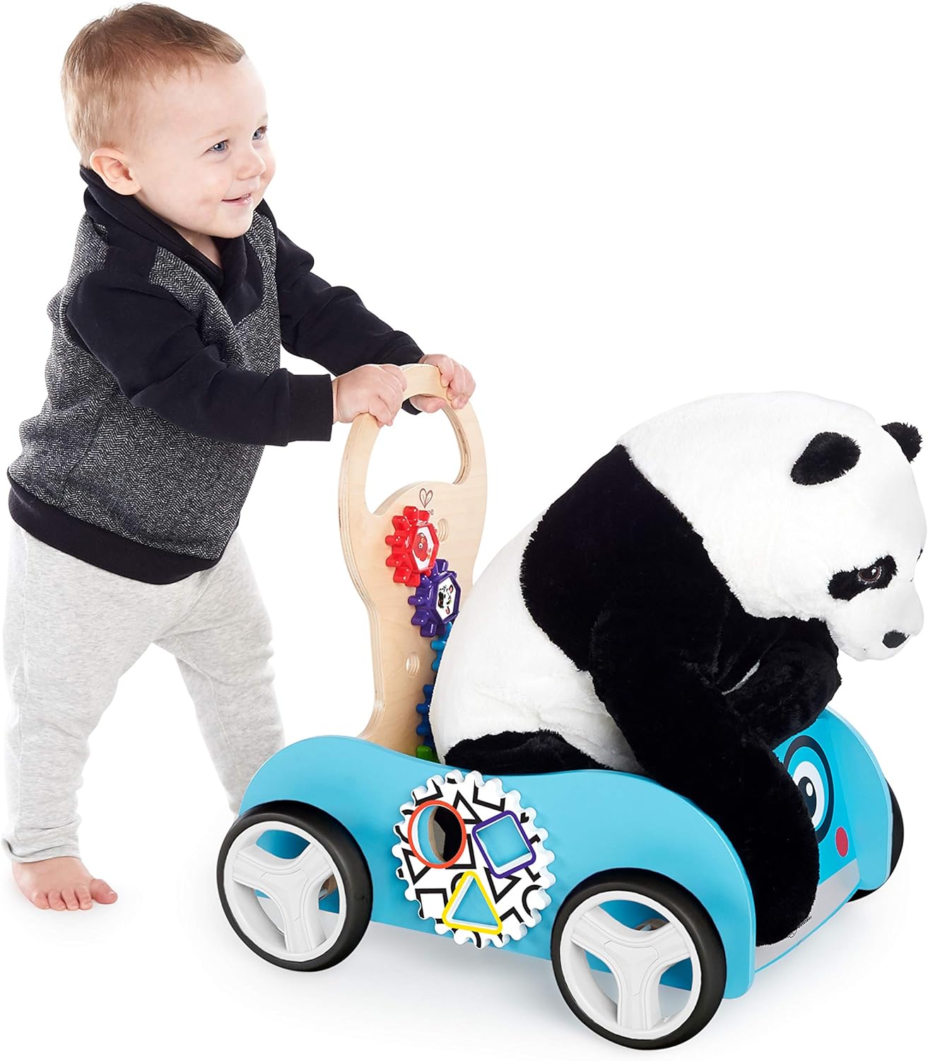 بيبي اينشتاين عربة ومشاية خشبية تعليم المشي Baby Einstein