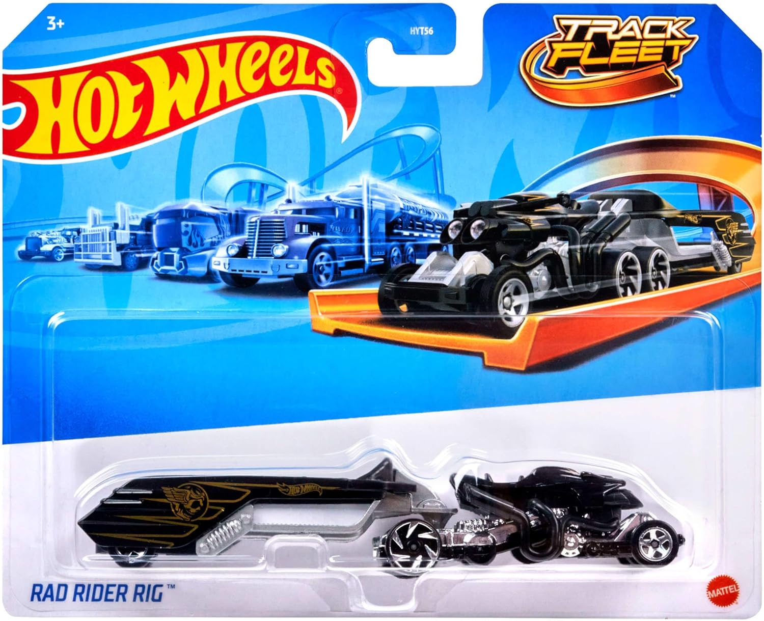 هوت ويلز شاحنة مع مقطورة متنوع المركبات المتنوعه HotWheels