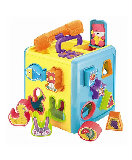 ريد بوكس صندوق ألغاز اللعب المشغول مواليد تفاعلي RED BOX