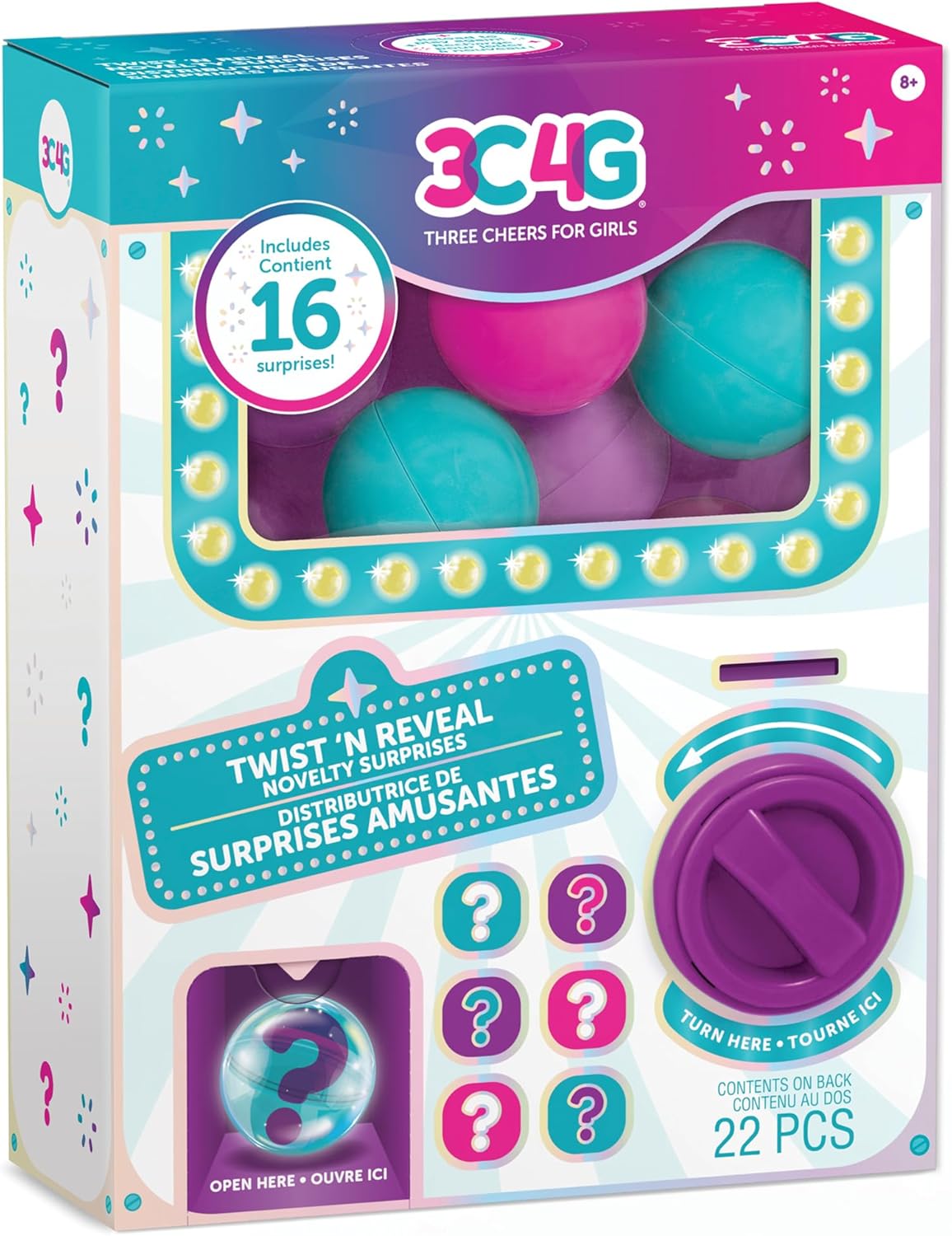 3سي 4 جي لعبة مفاجآت كرات الدوران الخرز والاكسسوارات 3C4G