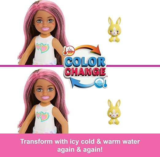 باربي دمية كيوتي ريفيل تشيلسي سيريز دمية مع اكسسوارات Barbie