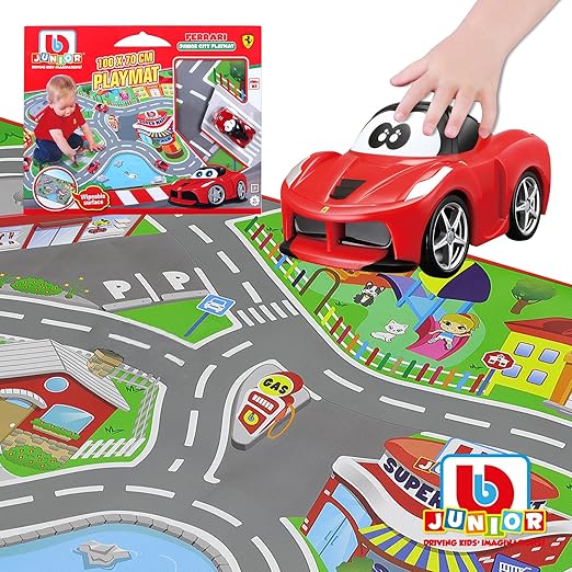 بي بي جونيور بساط لعب جونيور سيتي مركبات مع مسار BB Junior