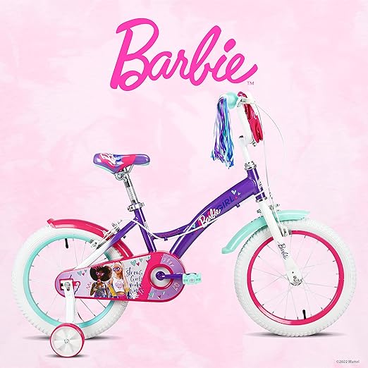 سبارتان دراجة باربي مقاس 14 دراجة 2 عجلة SPARTAN