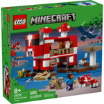 ليجو 21270 ماين كرافت جزيرة منزل الفطر مكعبات التركيب LEGO