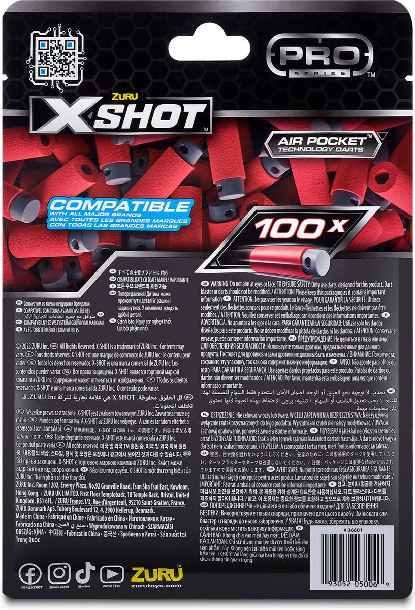 اكس شوت سهام اس 1 مسدسات مطاطية Zuru