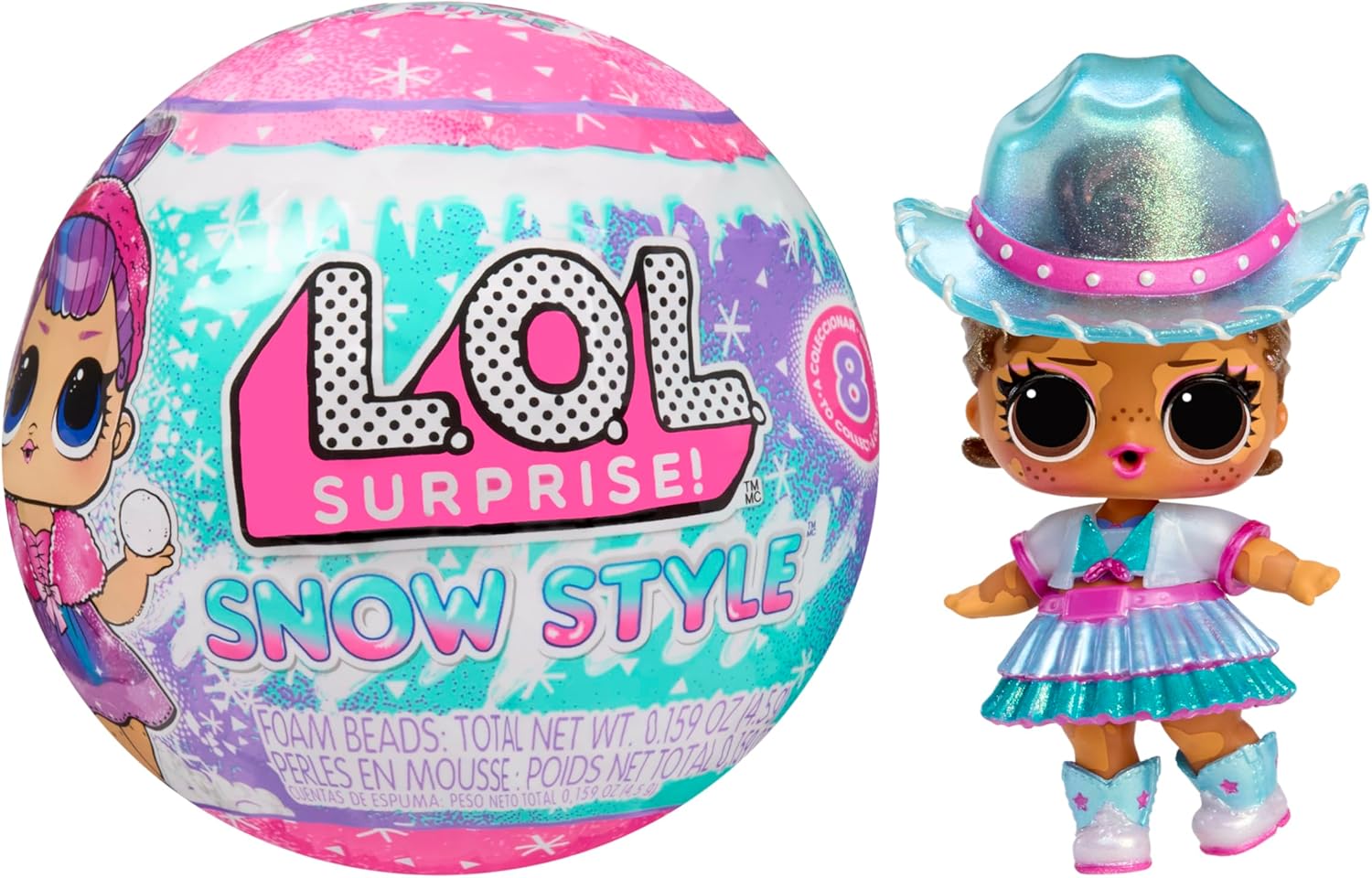 ال او ال سربرايز بيضة سنو ستايل توتس المجسمات LOL Surprise