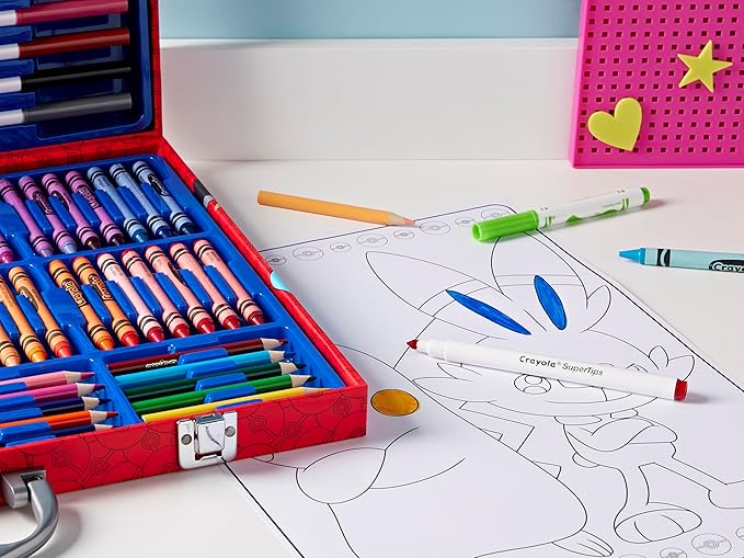 كرايولا شنطة الوان بوكيمون الفنية رسم و تلوين Crayola