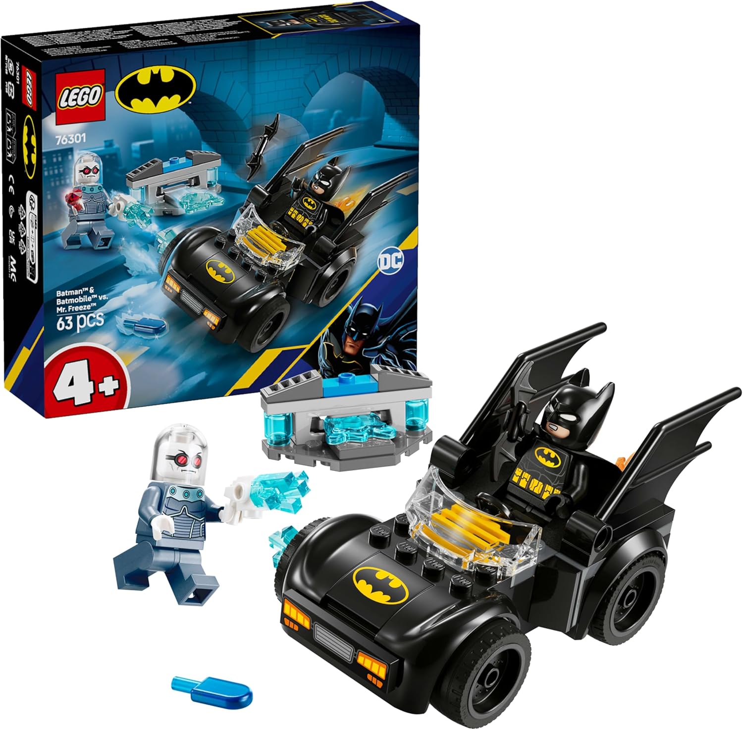 ليجو 76301 دي سي سيارة الوطواط ضد مستر فريز مكعبات التركيب LEGO