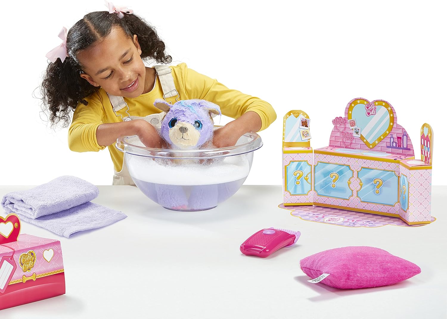 ليتل لايف بتس جرو سكراف البنفسجي الالعاب القطنية Little Live Pets