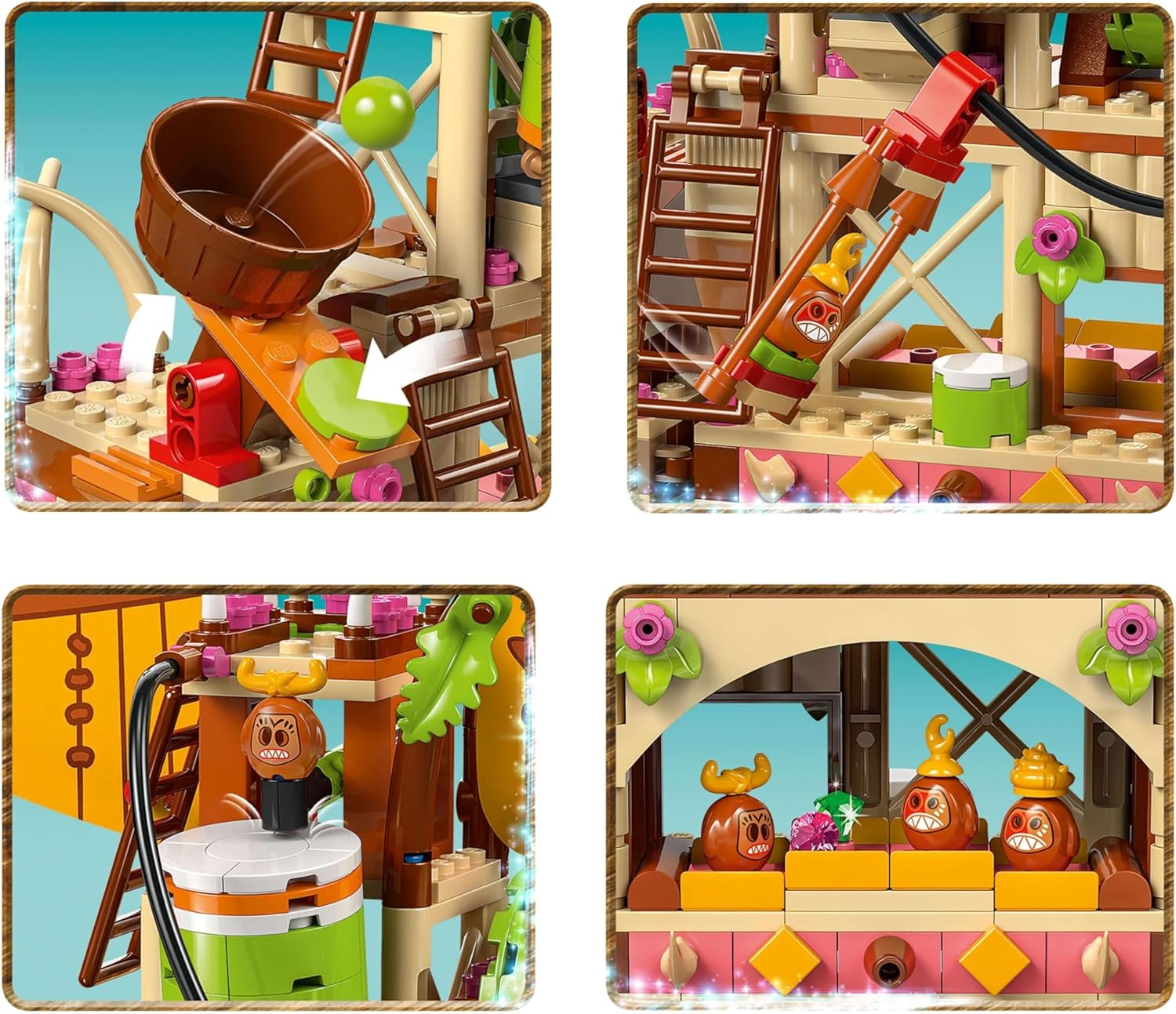 ليجو ديزني المركب الشراعي كاكامورا مكعبات التركيب LEGO