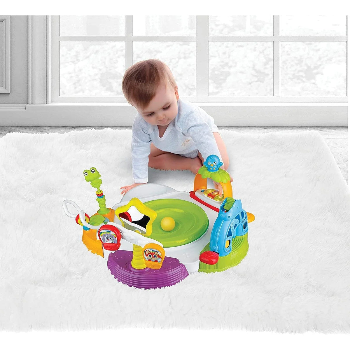 وين فن مركز أنشطة اطفال 2 في 1 كرسي مواليد WinFun