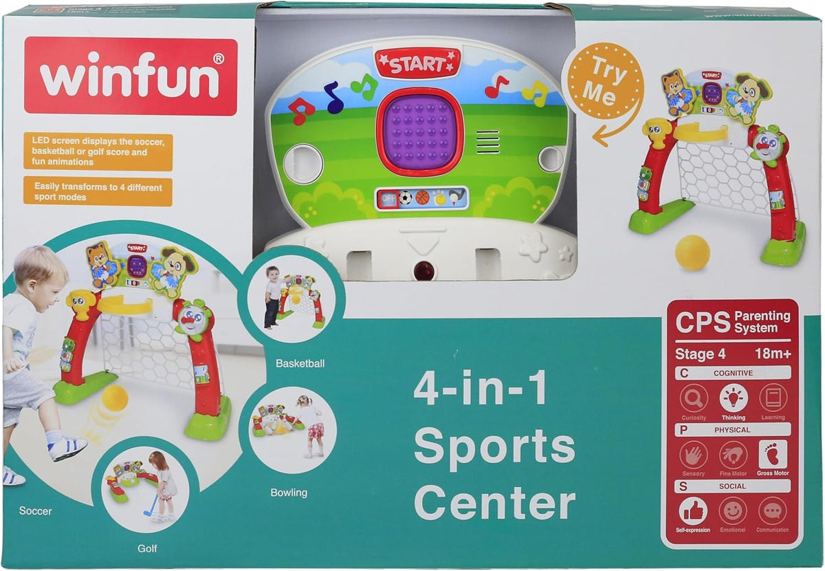 وين فن مركز رياضي 4 في 1 العاب الرياضه WinFun