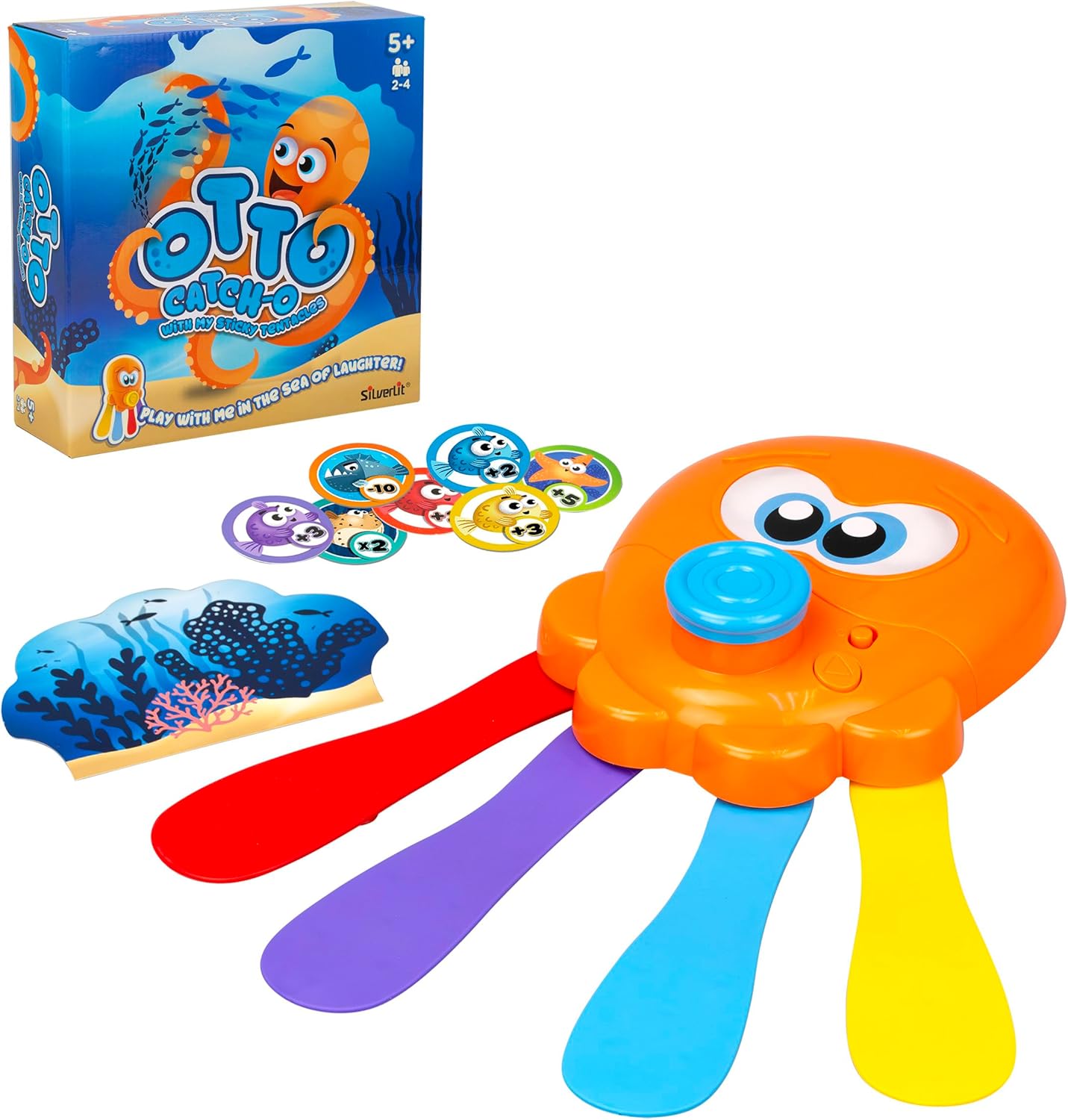 سيلفرليت لعبة صيد الأخطبوط اوتو العاب لوحية Silverlit