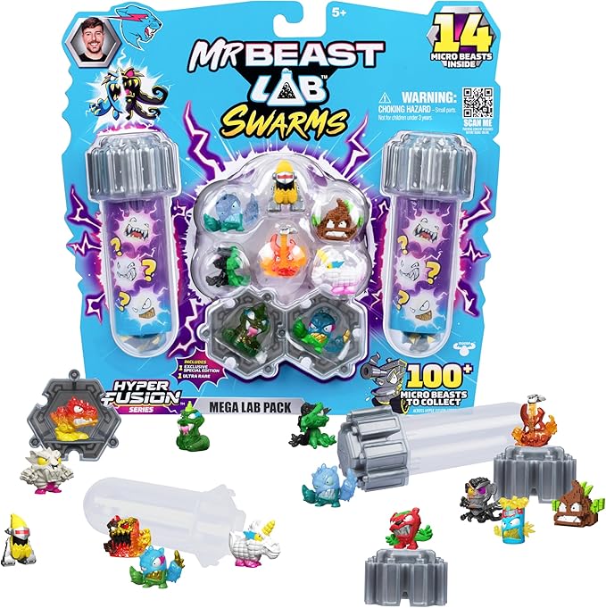 مستر بيست لاب مختبر سوارمز المجسمات MrBeast Lab