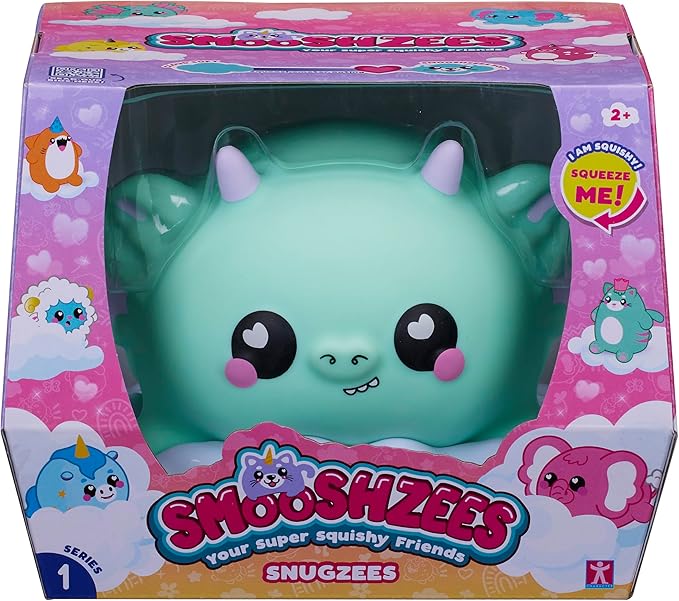 سموشزيز مجسم سنجزيز اليشم التنين التمدد والضغط Smooshzees