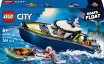 ليجو 60456 سيتي مطاردة قارب الشرطة مكعبات التركيب LEGO