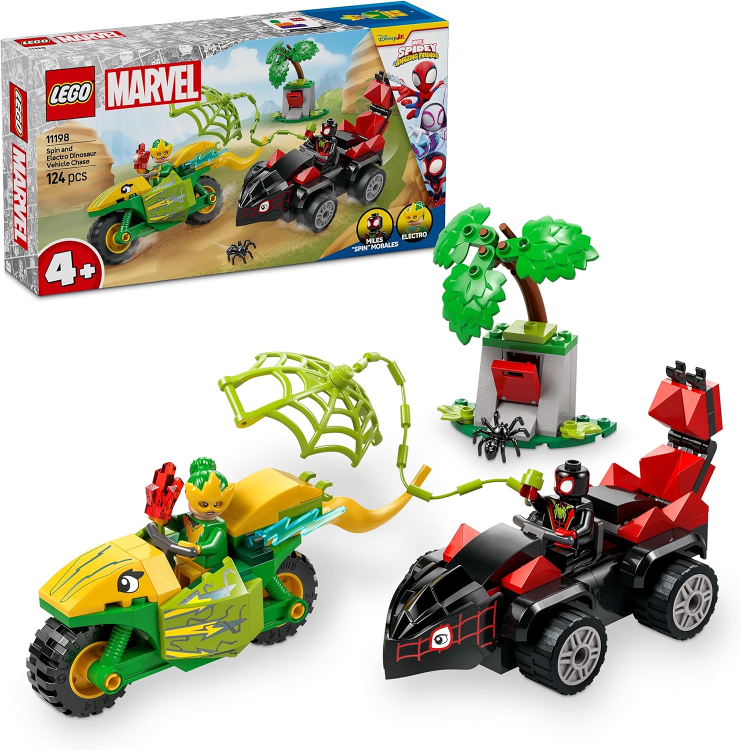 ليجو 11198 مارفل مطاردة مركبة الديناصور مكعبات التركيب LEGO
