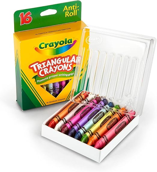 كرايولا أقلام تلوين مثلثة 16 قطعة رسم و تلوين Crayola