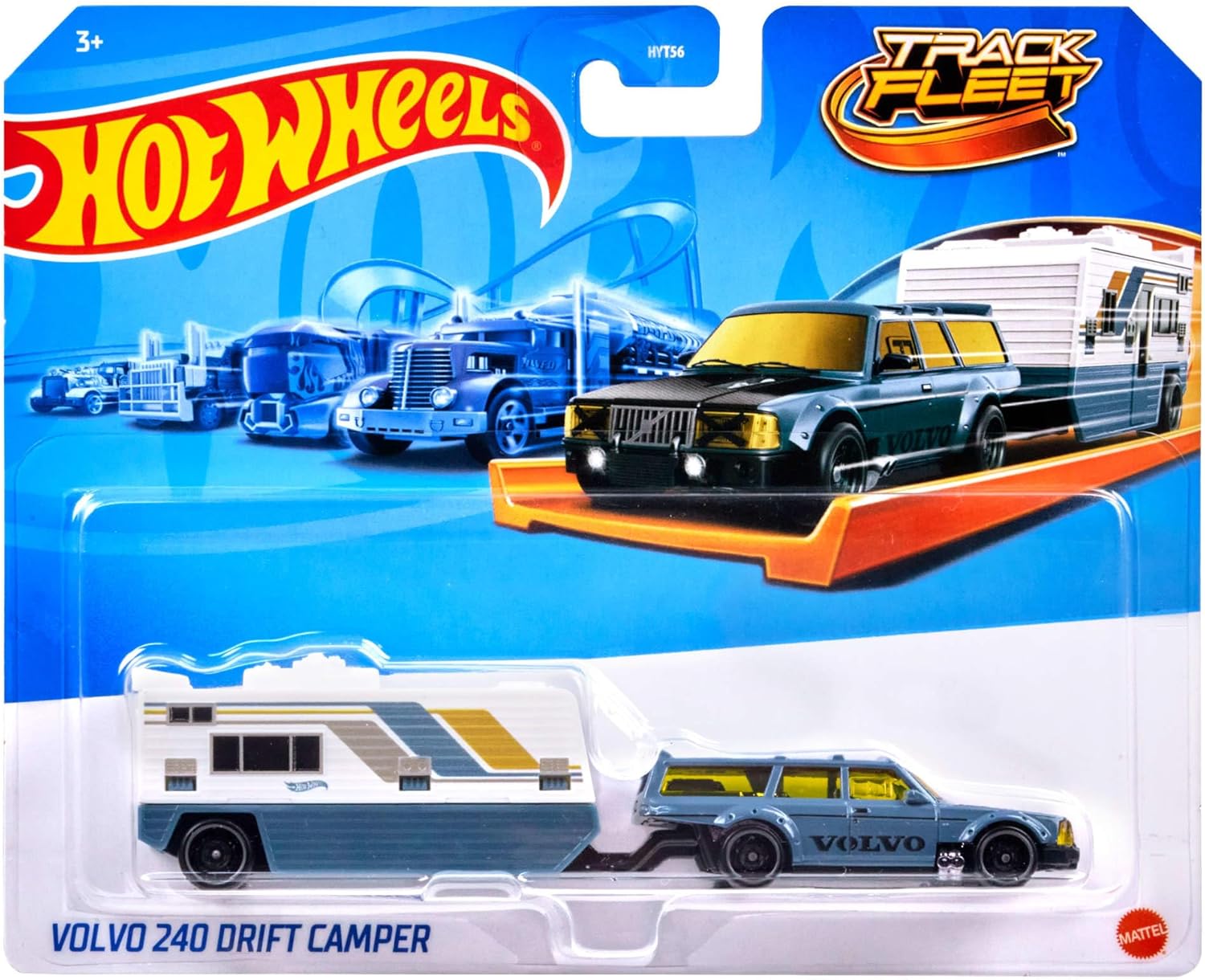 هوت ويلز شاحنة مع مقطورة متنوع المركبات المتنوعه HotWheels