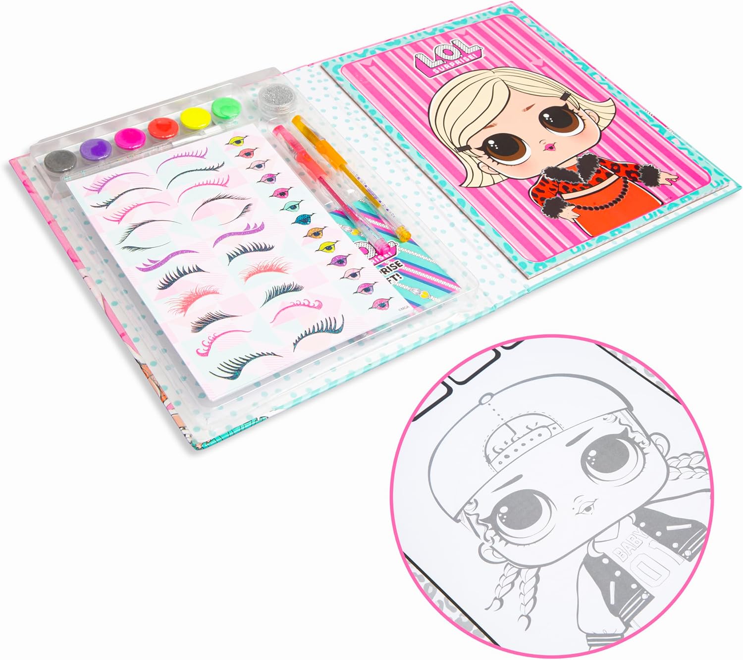 ال او ال سربرايز مجموعة مكياج ارتيست رسم و تلوين LOL Surprise