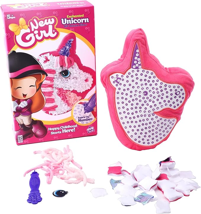 نيو جيرل وسادة وحيد القرن الخرز والاكسسوارات NewBoy