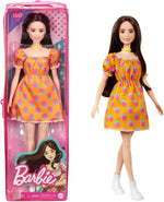 باربي دمية فاشنيستا بشعر داكن دمى الشخصيات Barbie