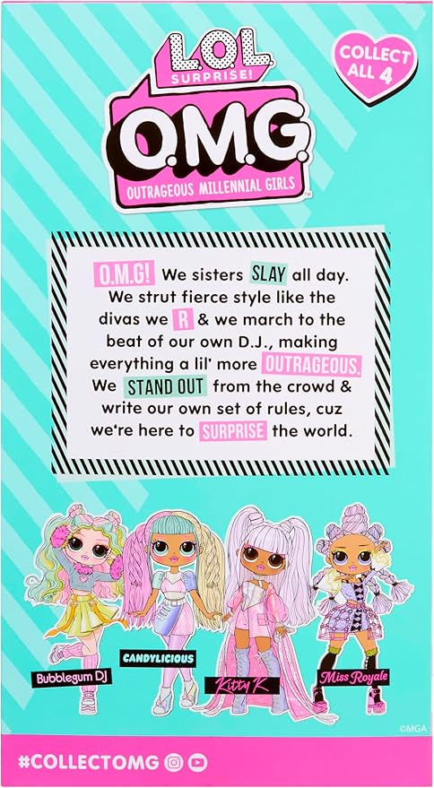 ال او ال سربرايز دمية بابل جام دي جيه دمية مع اكسسوارات LOL Surprise