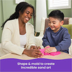 كينتك ساند حقيبة رمل وردي تشكيل الرمل Kinetic SAND