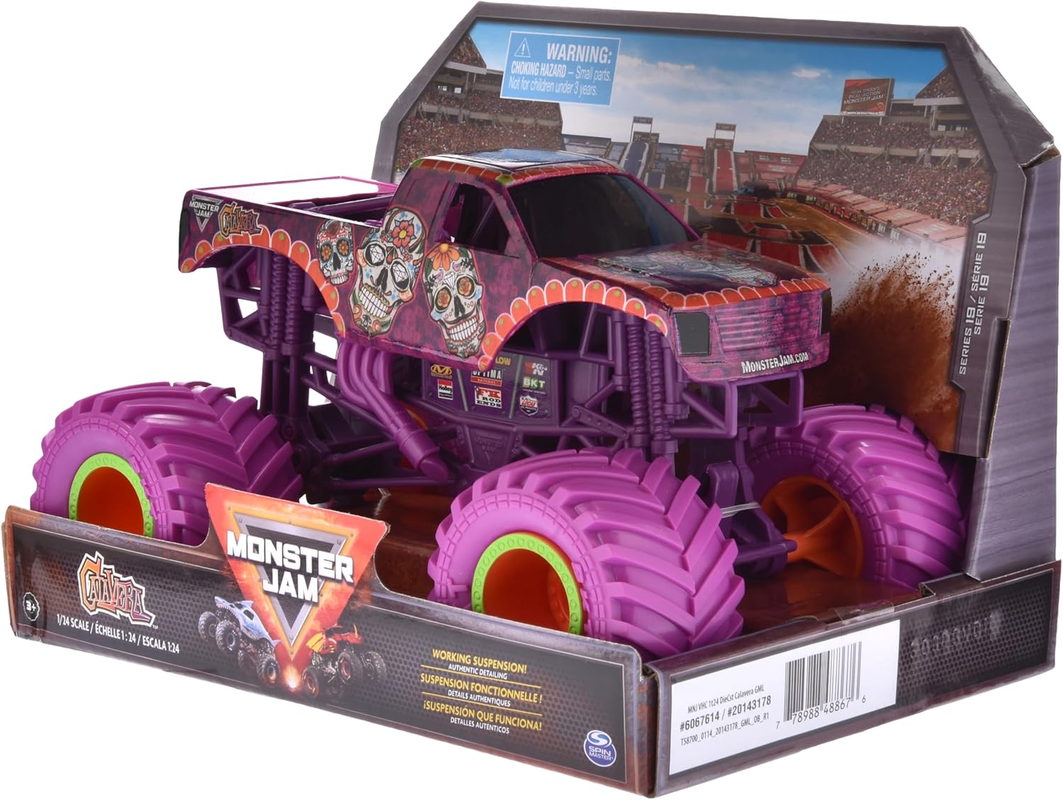 سيارة كالفيرا من مونستر جام المركبات المتنوعه Monster Jam