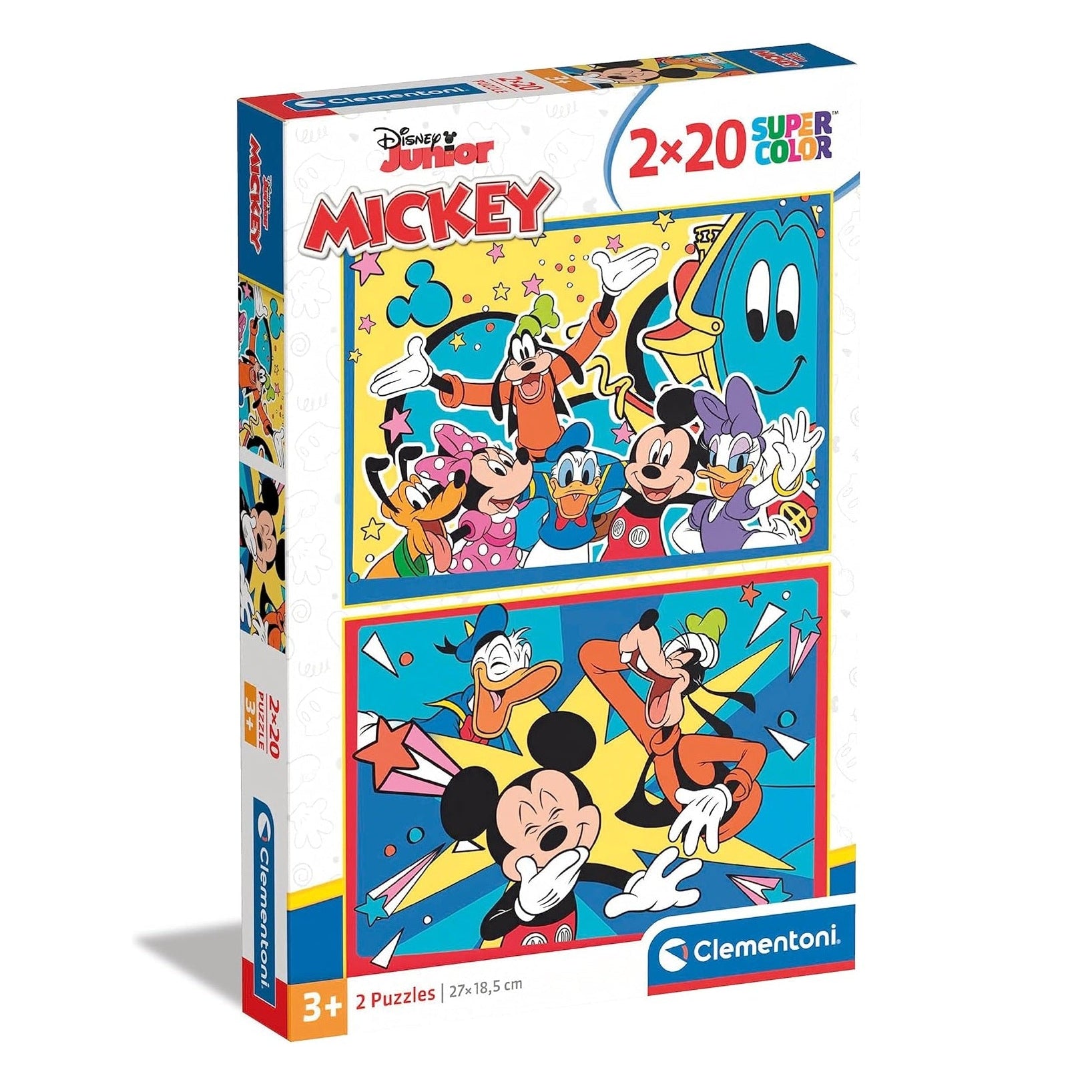 كليمنتوني بازل ديزني ميكي ماوس 2×20 قطعة العاب البزل Disney