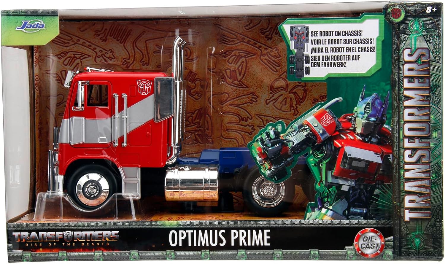 جادا سيارة أوبتيموس برايم المتحولة مركبات الأطفال Jada