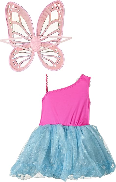 امسكان زي باربي بتصميم تنورة توتو وفستان 8-10 سنوات الملابس التنكرية Amscan