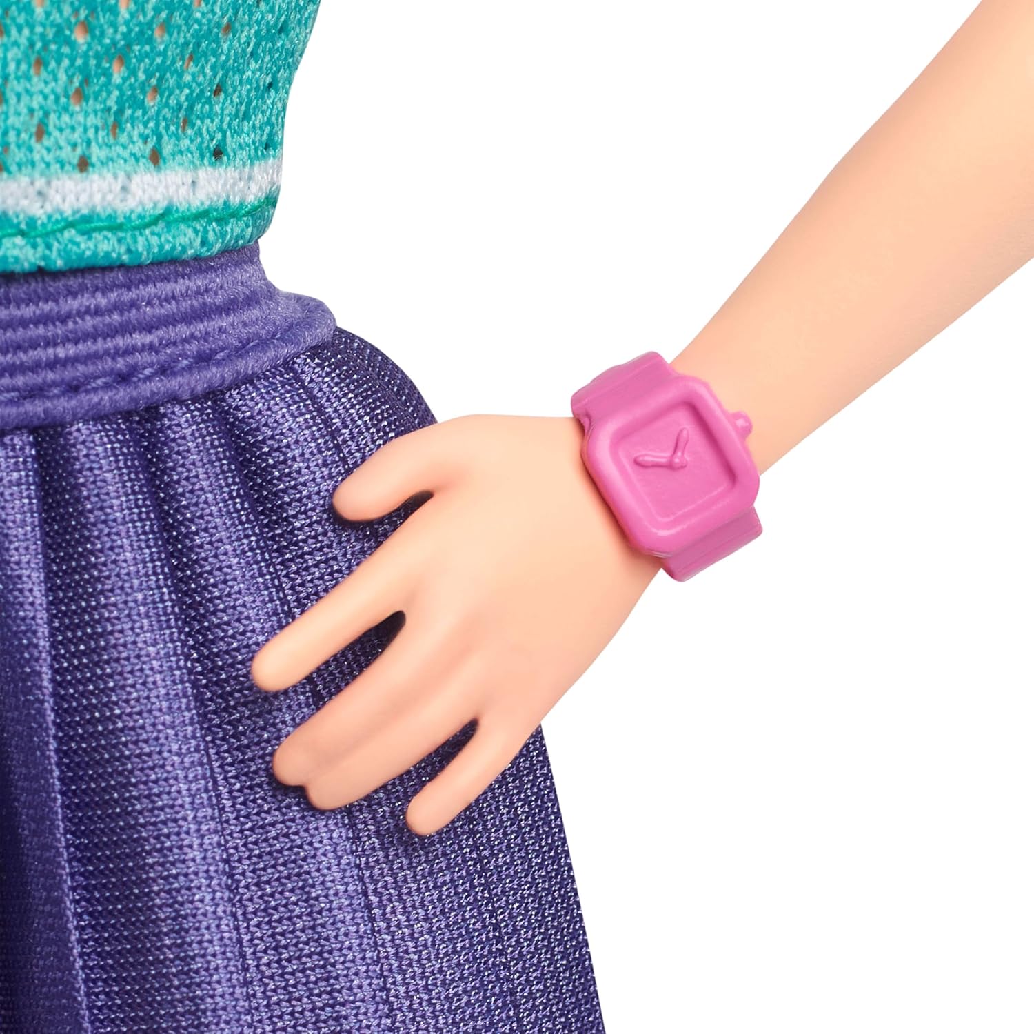 باربي دمية بشعر أحمر وبلوزة جيرسي دمى الشخصيات Barbie