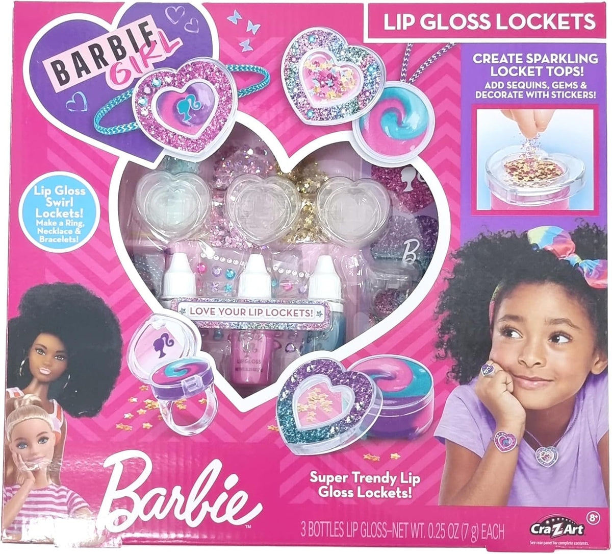باربي تعليقات وخواتم ملمع الشفاه المكياج والتجميل Barbie