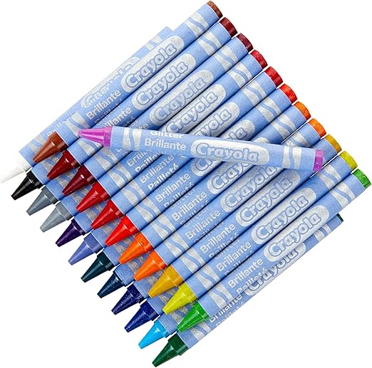 كرايولا اقلام تلوين لامع 24 لون رسم و تلوين Crayola