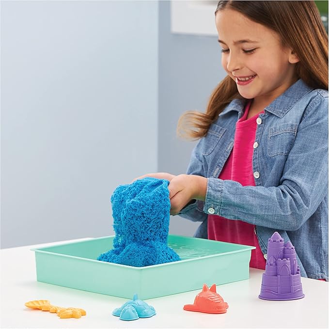 كينتيك ساند صندوق رمل القلعة ٤٥٤ غرام تشكيل الرمل Kinetic SAND